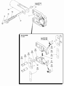 Page 3 Diagram and Parts List for 2678-20 G68A Milwaukee Nibbler & Shears