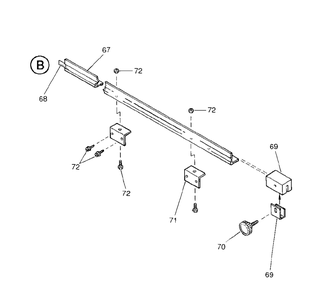 Part Location Diagram of 43-98-0410 Milwaukee Quick Stop Clamping Knob