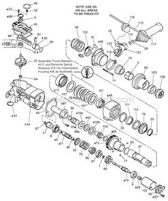 Part Location Diagram of 34-40-1375 Milwaukee O-ring