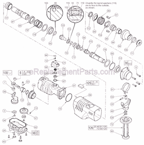 Part Location Diagram of 44-90-0175 Milwaukee Shift Ring