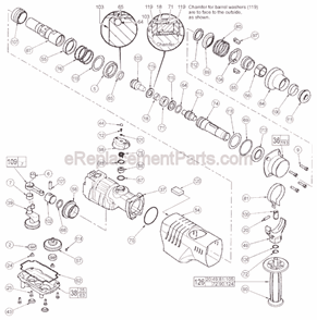 Part Location Diagram of 02-50-2755 Milwaukee Needle Bearing