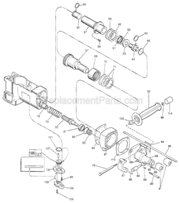 Part Location Diagram of 22-56-0480 Milwaukee Terminal Block