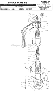 Part Location Diagram of 45-10-0060 Milwaukee Chuck Shank