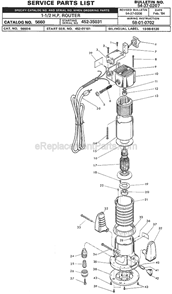 Part Location Diagram of 45-10-0065 Milwaukee Chuck Shank