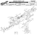 Part Location Diagram of 31-50-0325 Milwaukee 4 In Front MTR HSG Assy