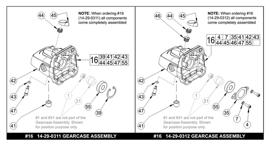 Fig-1 Diagram and Parts List for 6116-30 B62B Milwaukee Angle Grinder
