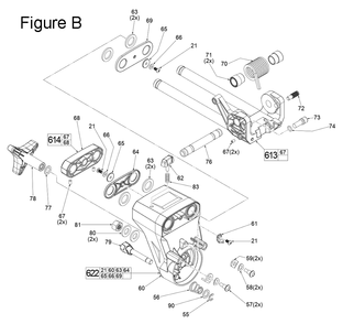 Part Location Diagram of 44-20-0652 Milwaukee Lock Knob, Slide