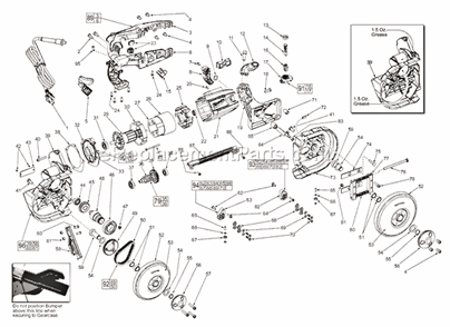 Part Location Diagram of 05-59-0115 Milwaukee Square Nut
