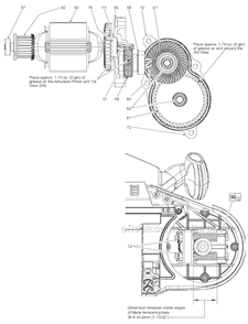 Page C Diagram and Parts List for 6242-6 C13B Milwaukee Band Saw