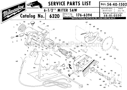 Part Location Diagram of 42-38-0076 Milwaukee Bumper