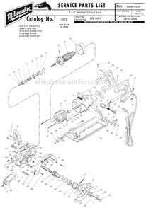 Part Location Diagram of 34-40-2120 Milwaukee O-Ring