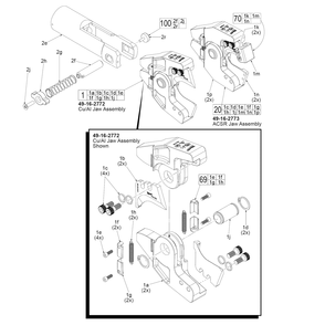 Fig-0 Diagram and Parts List for 2678-20 54-00-6TCC Milwaukee Nibbler & Shears