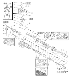 Fig-0 Diagram and Parts List for 2717-20 G89A Milwaukee Hammer Drill