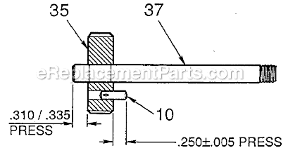 Page B Diagram and Parts List for 6517 SER 858B Milwaukee Reciprocating Saw