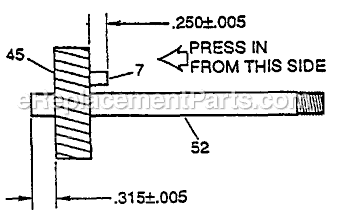 Page B Diagram and Parts List for 6527-21 SER 963B Milwaukee Reciprocating Saw