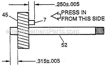 Page B Diagram and Parts List for 6528 SER 775-1001 Milwaukee Reciprocating Saw