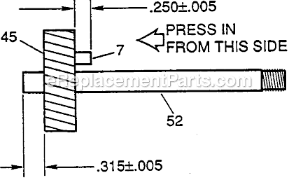 Page B Diagram and Parts List for 6528 SER 775-82966 Milwaukee Reciprocating Saw