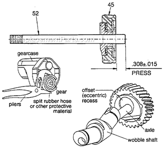 Page B Diagram and Parts List for 6537-22 SER 916E Milwaukee Reciprocating Saw