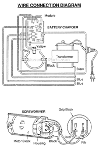 Page B Diagram and Parts List for 6539-6  Milwaukee Electric Drill