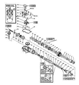 Fig-1 Diagram and Parts List for 5317-59B G16A Milwaukee Electric Drill