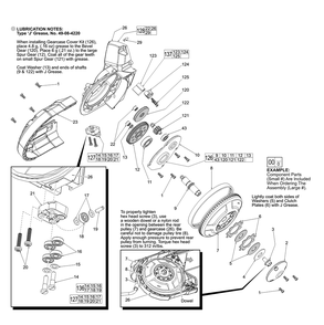 Fig-2 Diagram and Parts List for 6232-20 D51B Milwaukee Saw