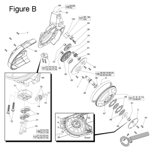 Part Location Diagram of 28-95-2710 Milwaukee Washer