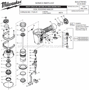 Part Location Diagram of 34-40-3200 Milwaukee O-Ring