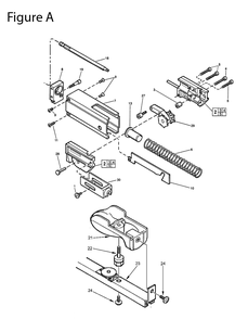 Fig-1 Diagram and Parts List for 6708-56 132A Milwaukee Electric Drill