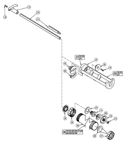 Fig-1 Diagram and Parts List for 6562-51 A63B Milwaukee Miscellaneous