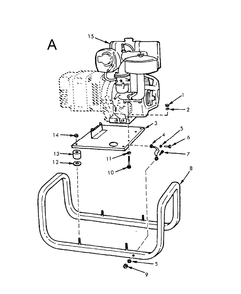 Fig-1 Diagram and Parts List for 4443 1-773276939 Milwaukee Generator