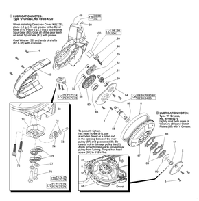 Fig-2 Diagram and Parts List for 2729-20 F83A Milwaukee Band Saw