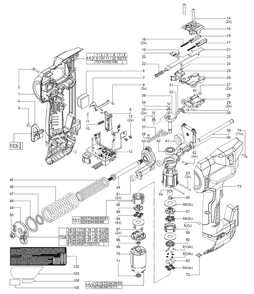 Part Location Diagram of 06-82-2500 Milwaukee Screw