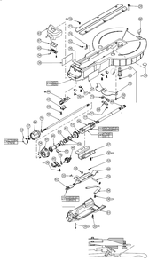 Part Location Diagram of 42-16-0240 Milwaukee Dust Bag