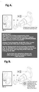 Fig-1 Diagram and Parts List for 2451-22 C08C Milwaukee Impact Driver