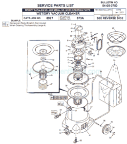 Part Location Diagram of 23-66-2510 Milwaukee Toggle Switch