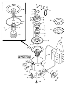 Fig-0 Diagram and Parts List for 8926  Milwaukee Leaf Blower / Vacuum