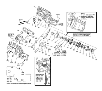 Fig-1 Diagram and Parts List for 2472-21XC E21A Milwaukee Nibbler & Shears