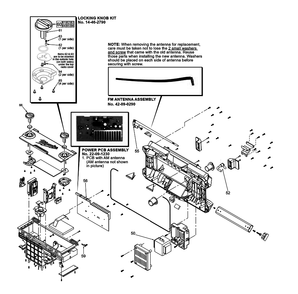 Fig-1 Diagram and Parts List for 2790-59 E16A Milwaukee Radio