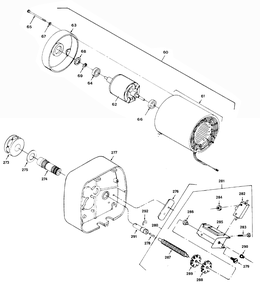 Fig-1 Diagram and Parts List for 9570  Milwaukee Hoist & Winch