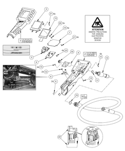 Part Location Diagram of 44-06-0050 Milwaukee LCD Lens