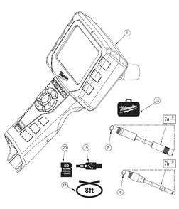 Part Location Diagram of 34-40-0195 Milwaukee O-Ring