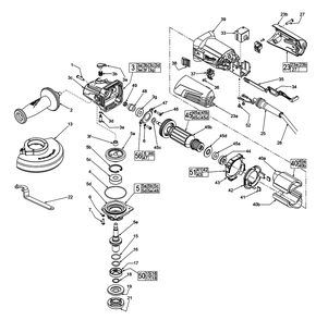 Part Location Diagram of 22-64-3445 Milwaukee Service Cordset