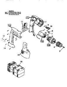 Part Location Diagram of 23-66-2210 Milwaukee Switch kit