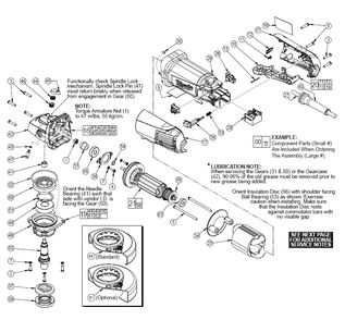 Part Location Diagram of 76737 Milwaukee Ball bearing