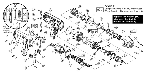 Part Location Diagram of 42-36-0275 Milwaukee Switch bracket