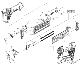 Part Location Diagram of 515286 Milwaukee Warning label