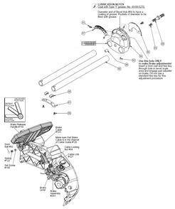 Fig-2 Diagram and Parts List for 6955-20  Milwaukee Saw