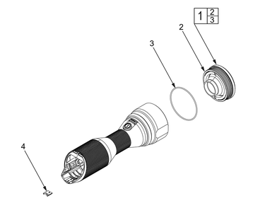 Part Location Diagram of 42-70-0058 Milwaukee Housing Connector