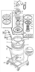 Fig-0 Diagram and Parts List for 8945  Milwaukee Leaf Blower / Vacuum
