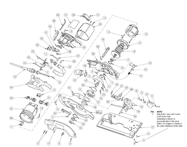 Part Location Diagram of 25-20-0135 Milwaukee Guard Upper Cover
